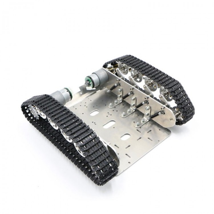 Unassembled Load 8KG RC Robot Tank Chassis Tracked Vehicle Chassis with High-End Version MG540 Motor