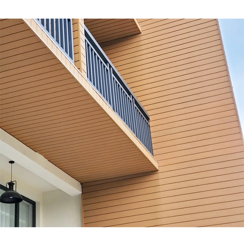 Outdoor modern wood plastic composite ceiling tiles exterior wall panels decorative wpc cladding panels board for house