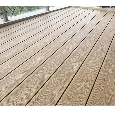 Composite wood plastic decking tiles board plank outdoor terrace patio teak smooth exterior wpc decking brushed panel flooring