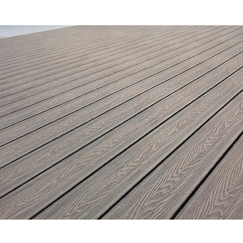 3D wood grain wpc terrasse outdoor waterproof decking terrace wpc flooring panel board