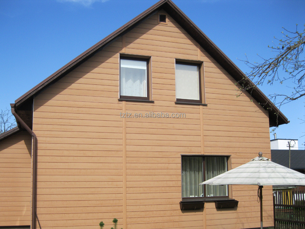 Waterproof anti-uv weatherproof wood plastic composite wall panel WPC Exterior wall cladding