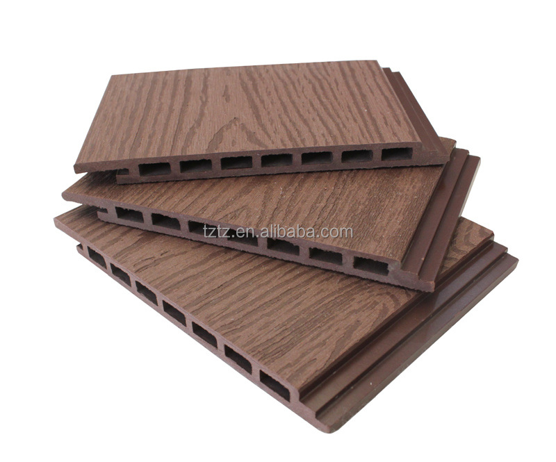 Waterproof anti-uv weatherproof wood plastic composite wall panel WPC Exterior wall cladding