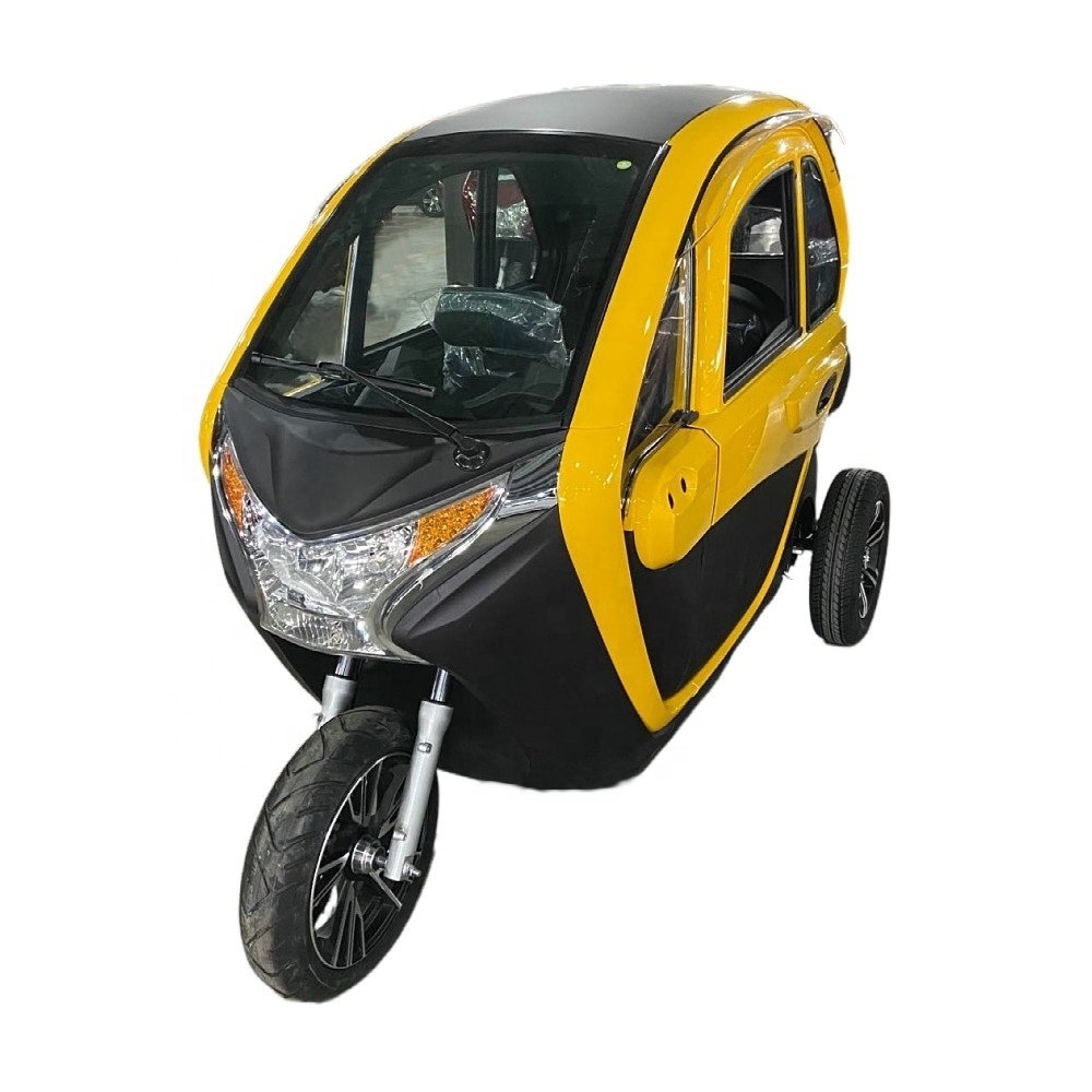 2023 New Design Electric Passenger Tricycle Enclosed Type Electric Trike