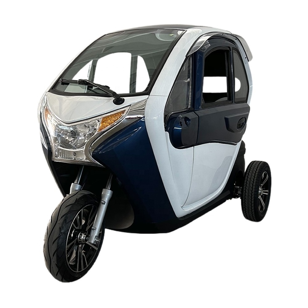 2023 EEC Fully Enclosed Mobility Scooter 3 Wheel Electric Car for Adults