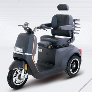 2023 new model electric tricycle 3 Wheel Electric Scooter Cabin scooter electric mobility three wheel scooter with EEC