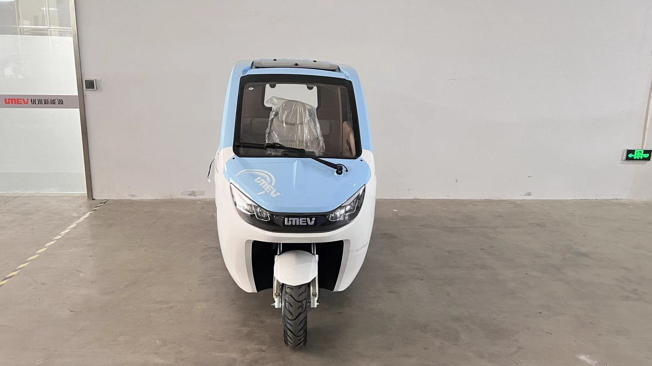 UMEV electric tricycle 3 wheel electric rickshaw taxi bike