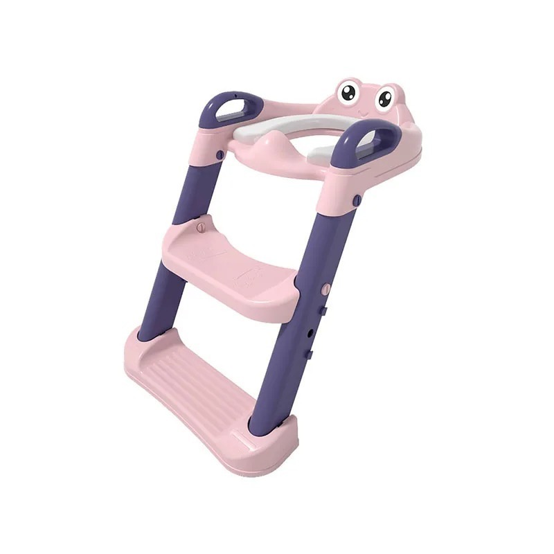 Eco-friendly Material Baby Step Ladder Toilet Seat Auxiliary Kids Step Stool Ladder Potty