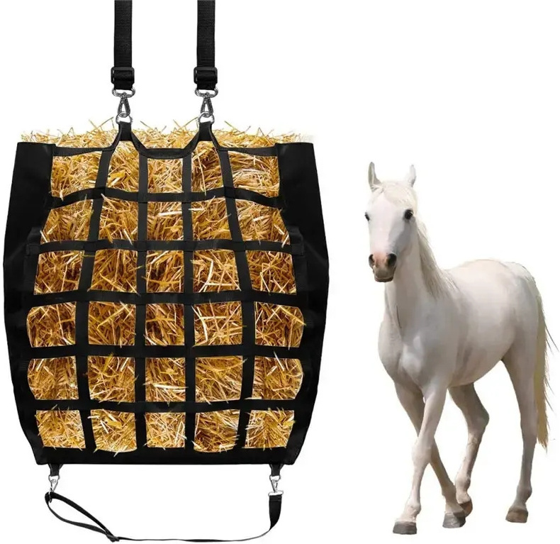 Slow Feeder Horse Hay Bag with Super Tough Bottom