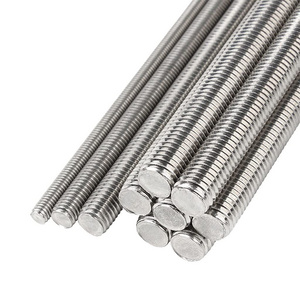 304  Thread Threaded Bar Rod Rods Bolt and Nuts Stainless Steel Manufacturer Full Threaded Rod