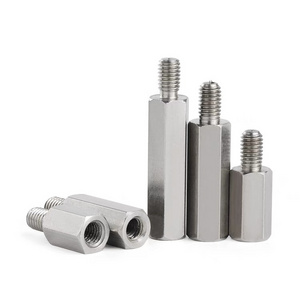 Custom Metal Hex Standoff Spacer M2 M3 M4 M5 M6 Aluminum Standoffs Stainless Steel Male Female Threaded 1/4 1/8 3/16 hex stud