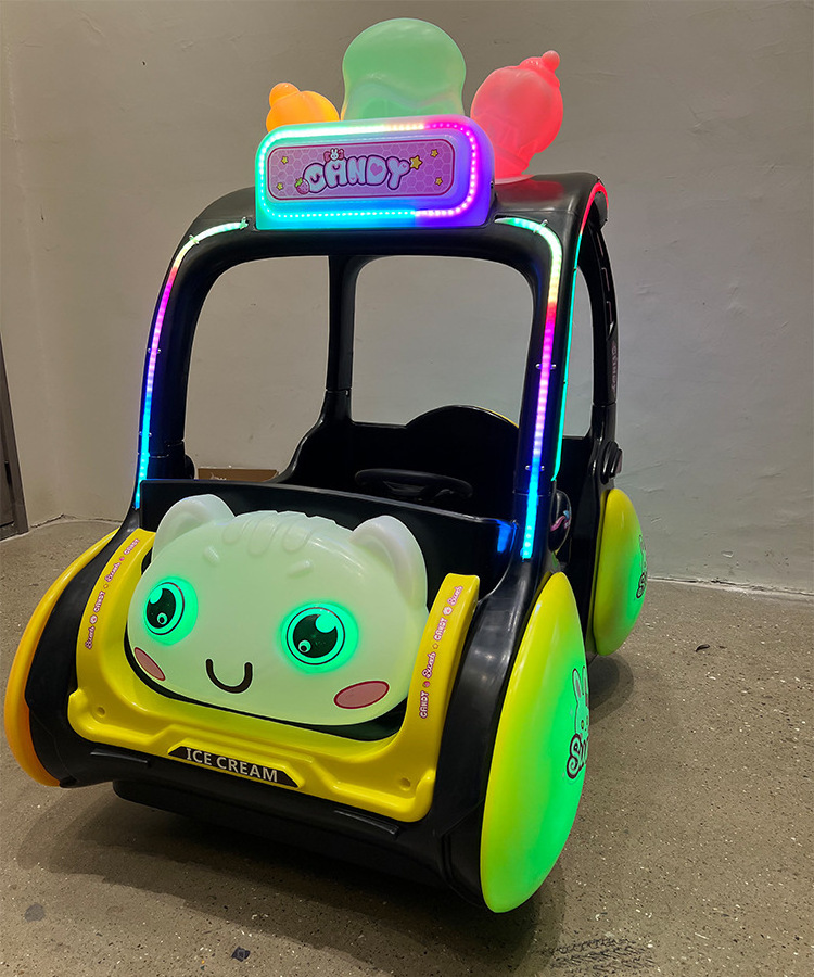 2024 Hot Sale Shopping Mall Playground Two People Electric Car Cartoon Electric Bumper Car For Kids