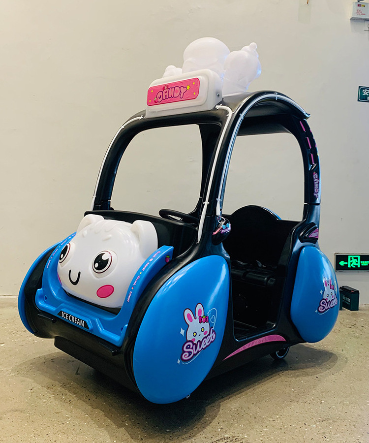 2024 Hot Sale Shopping Mall Playground Two People Electric Car Cartoon Electric Bumper Car For Kids