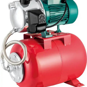 JST series stainless steel auto jet water pump with 19L 24L pressure tank electric intelligent booster pump