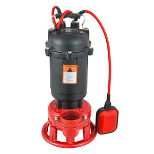 WQD Series 2inch 550W 0.75HP Submersible Drainage Sewage Electric Agricultural Water Slurry Pump with cutter