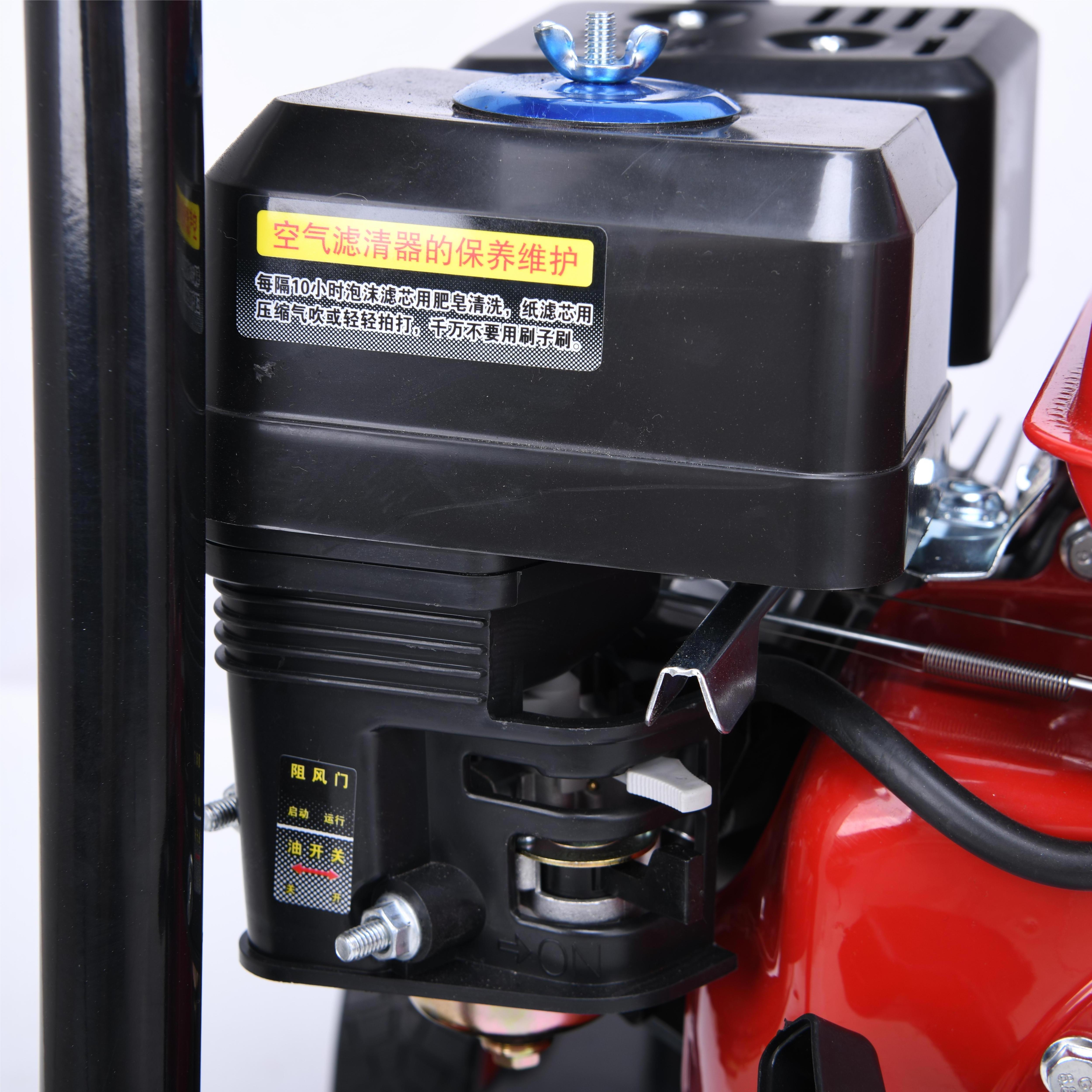 High-pressure water gun pump gasoline cleaning machine high-power door-to-door pipeline dredging mobile car washing equipment