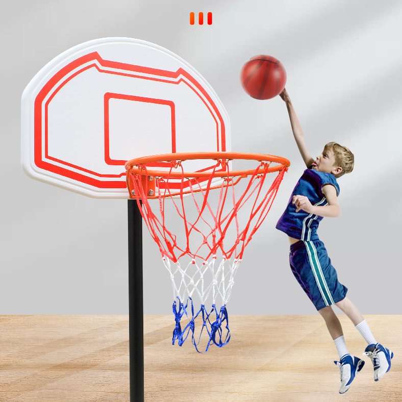 Children Hall Sport Adjustable Portable Mini Outdoor Target Stand Indoor Backboard Basketball Hoop For Kids