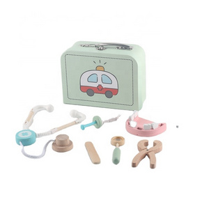 Factory Direct Sales Children Pretend Nurse Injection Toy Dental Medical Kit Toolbox Pretend Play Doctor Toys For Kid