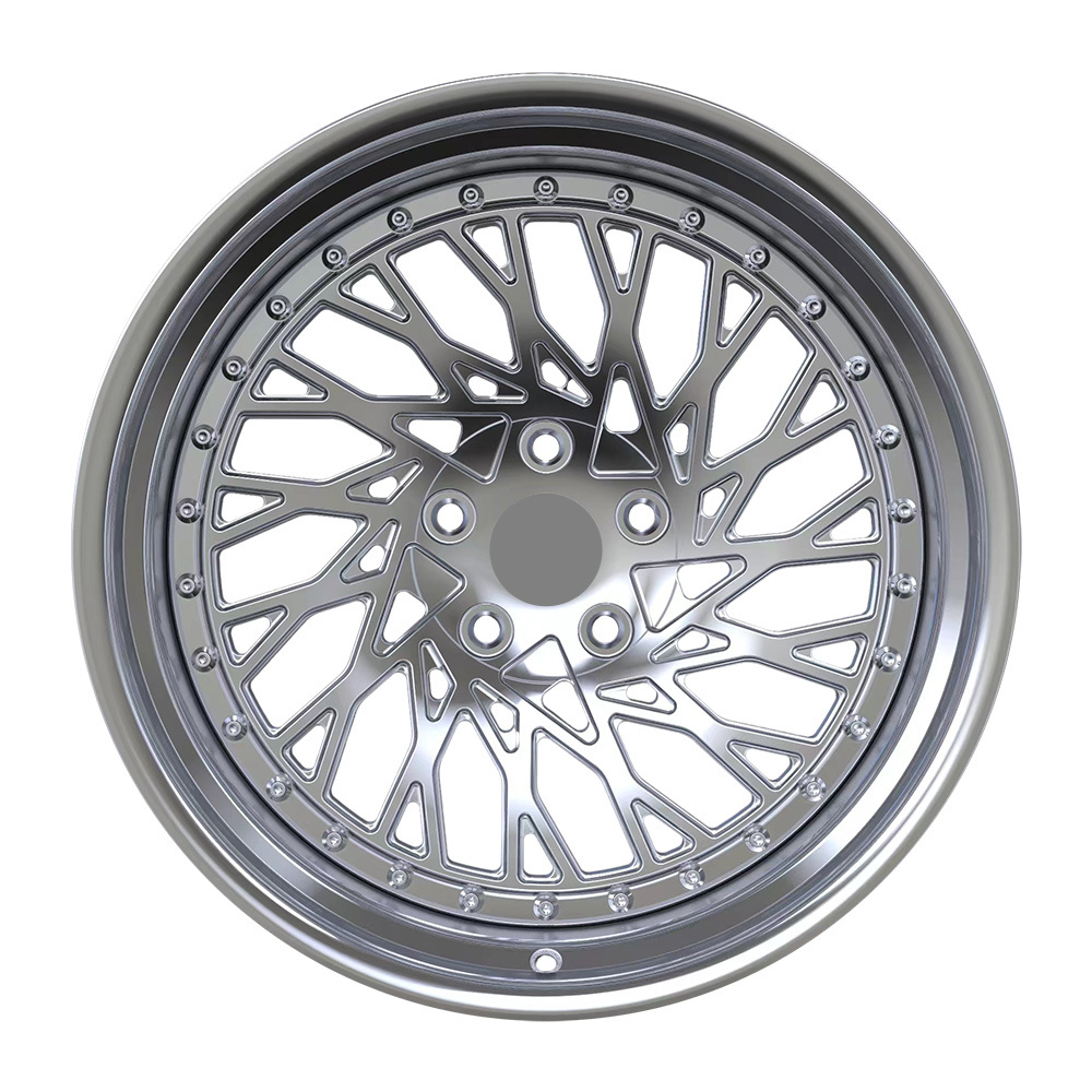 Customized Forged Wheel Rims 2 Pieces Forged Alloy Wheel 5 Spokes 18 Inch 5x114.3 for Honda CIVIC