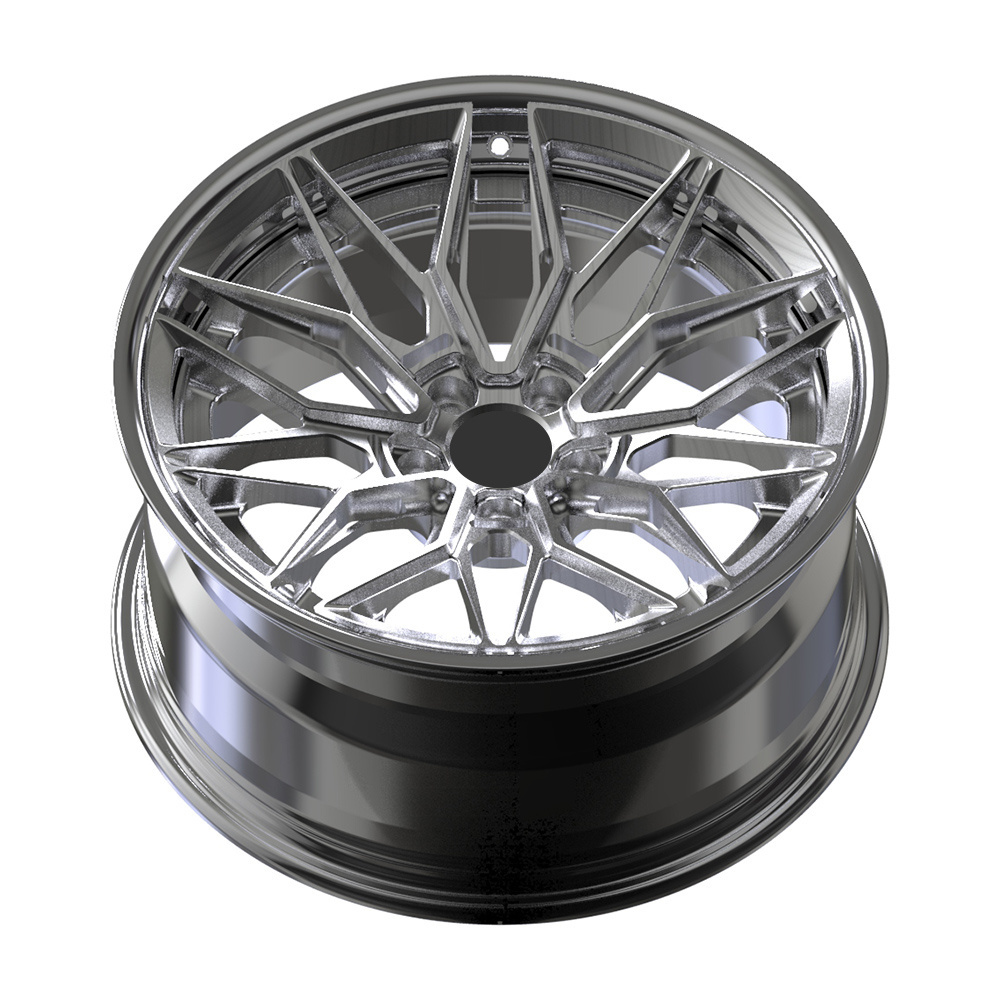 Auto Auto Spare Parts Car Wheel Rims Custom 16 17 18 19 Inch 2 Piece Forged Rims Aluminum Alloy Wheels for Volkswagen CC