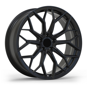 Staggered Matte Black 1 PC Forged Alloy Wheel Rims 20x8 20x9 Jantes 5x112 20 Pouces for Mercedes Benz E53