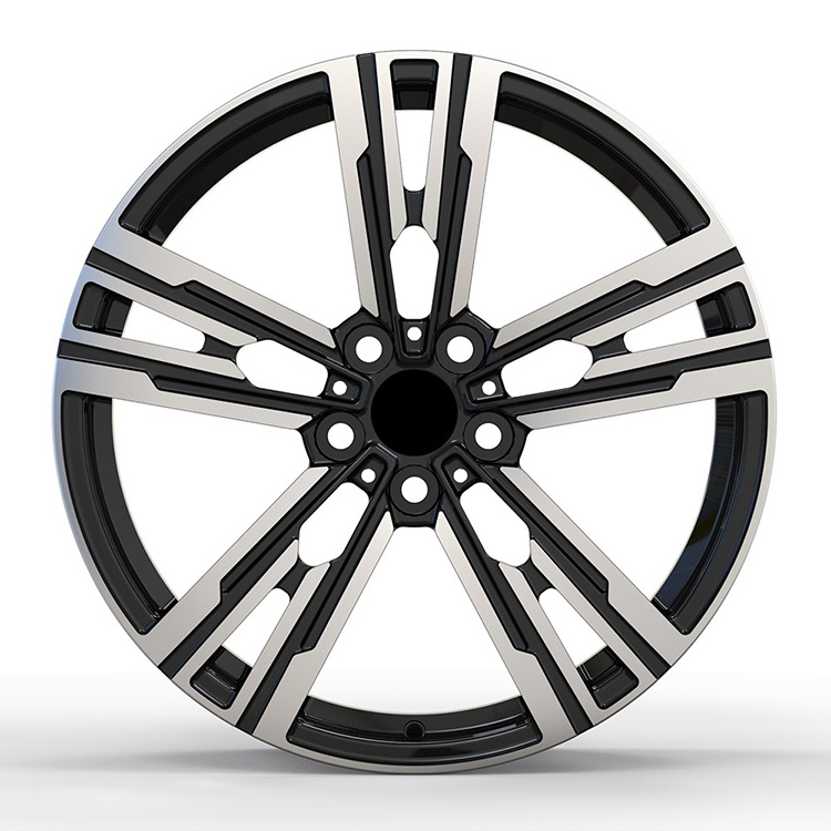 Gloss Black Machine Face Forged Wheels Rims 18 19 20 21 Inch Monoblock Alloy Wheels for BMW Wheels 5 6 7 G30 G05 X5 X6 X7