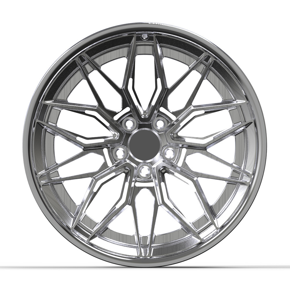 Auto Auto Spare Parts Car Wheel Rims Custom 16 17 18 19 Inch 2 Piece Forged Rims Aluminum Alloy Wheels for Volkswagen CC