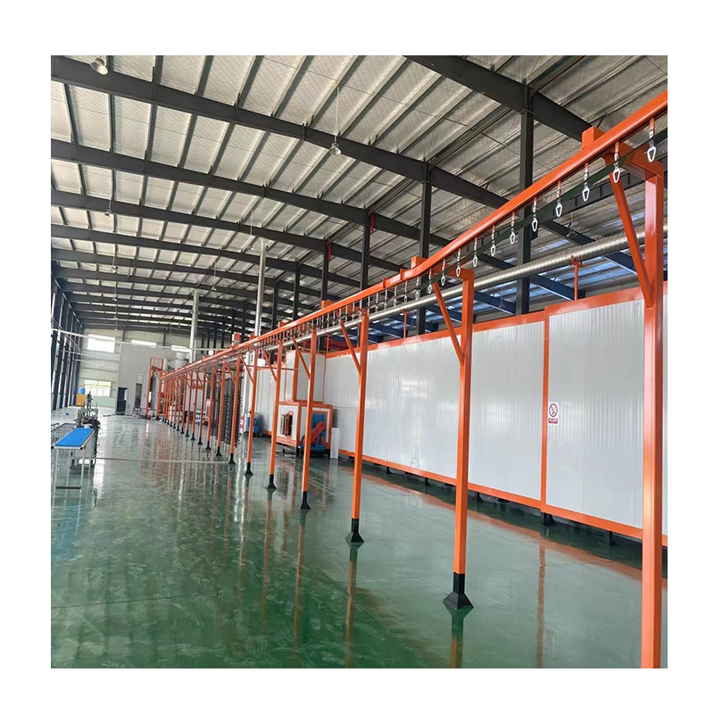 automatic powder coating machine for aluminium