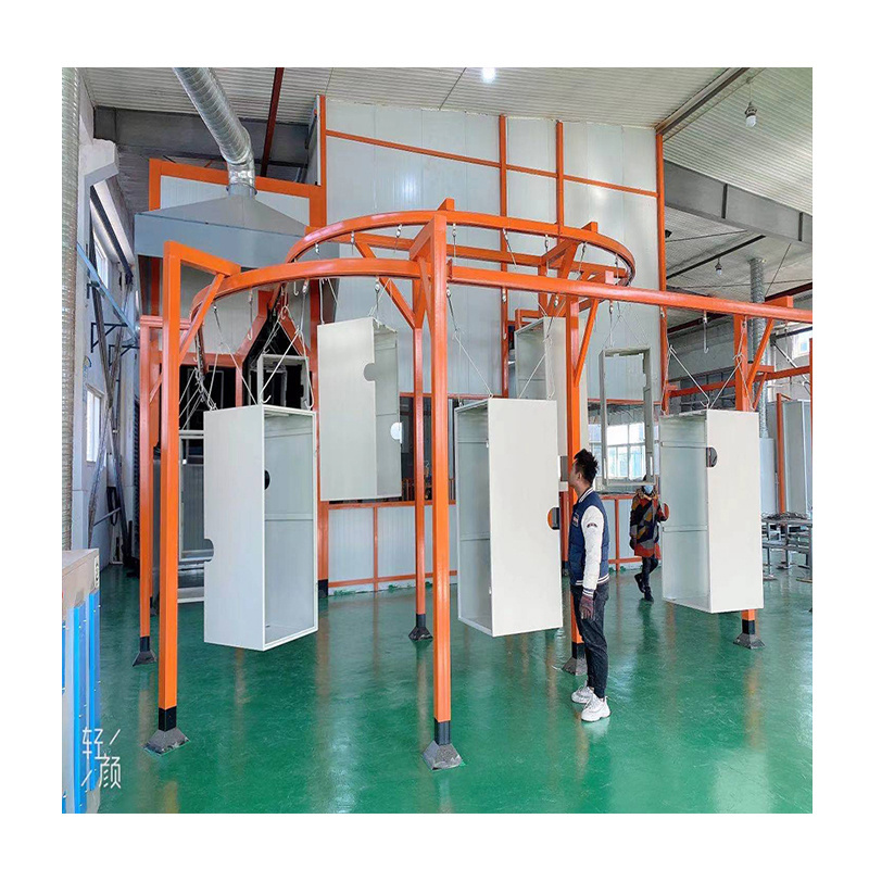 new design full automatic Powder Coating Line Plant System for Air Conditioner