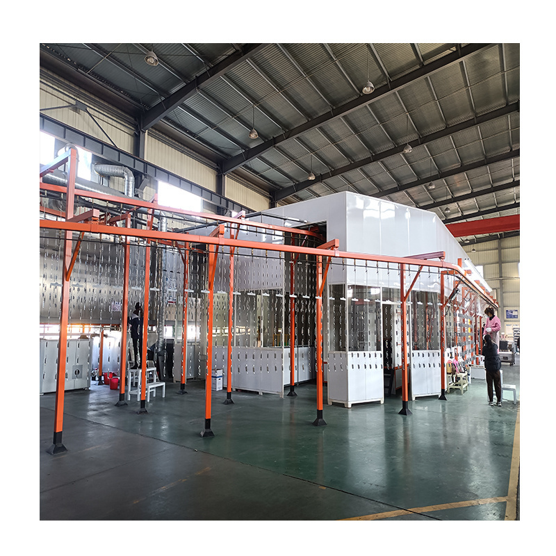 new design full automatic Powder Coating Line Plant System for Air Conditioner