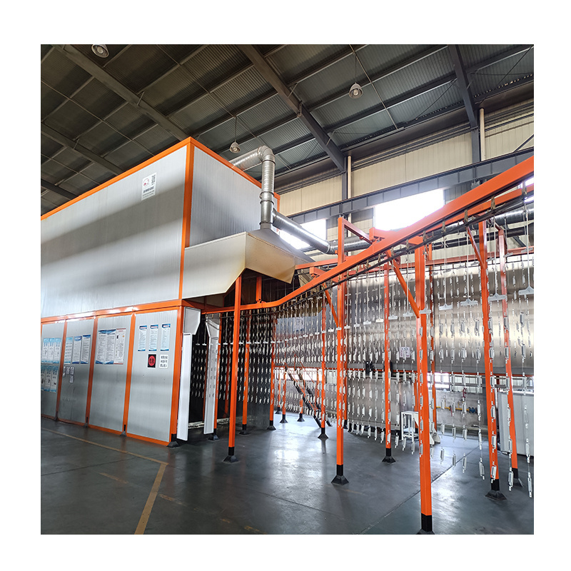 new design full automatic Powder Coating Line Plant System for Air Conditioner