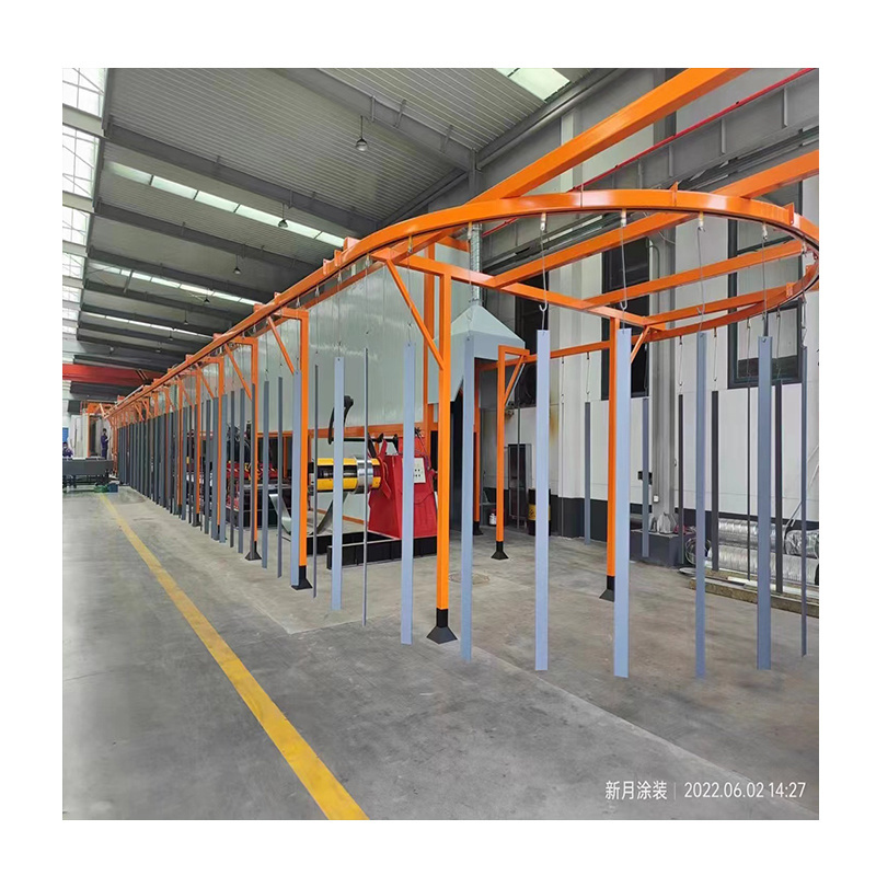 new design full automatic Powder Coating Line Plant System for Air Conditioner