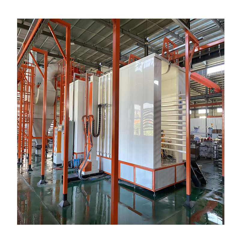 automatic powder coating machine for aluminium