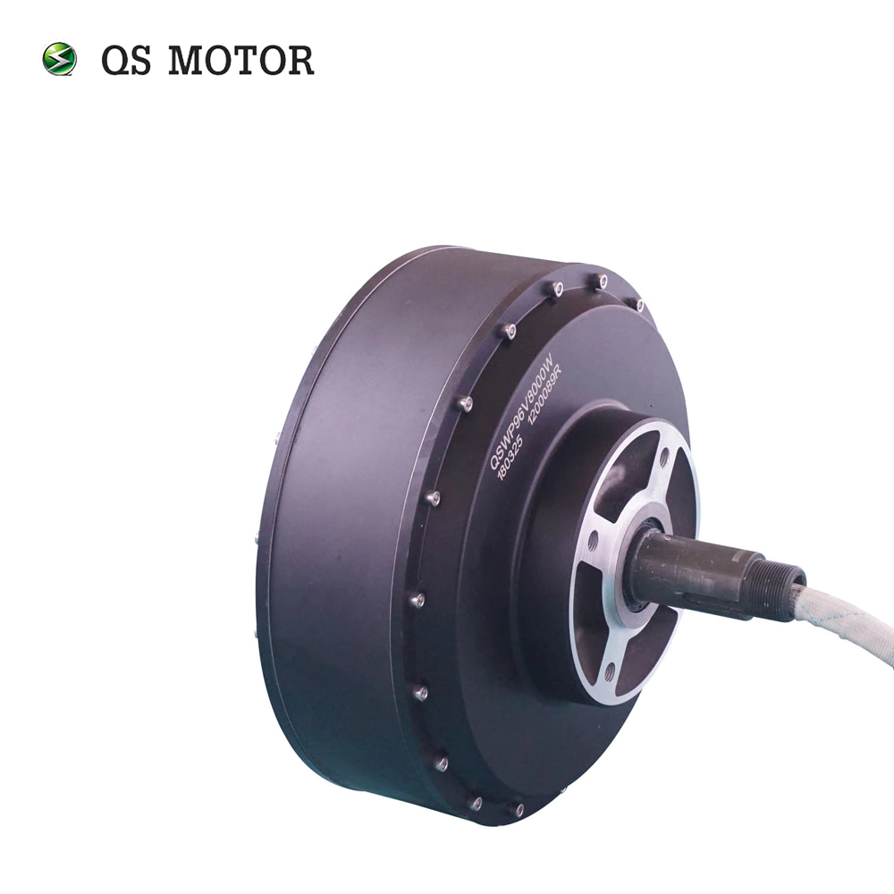 QS 273 8000W 96V 115kph electric car hub motor conversion kits with APT96600 controller