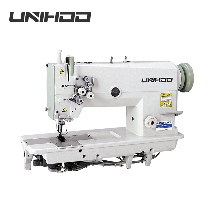 842 High speed double needle  lockstitch sewing machine