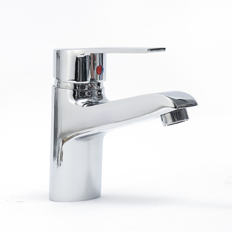 Hot Selling Zinc Alloy Bathroom Faucet Small Sink Faucet Hot and Cold Mixers Single Lever Basin Faucet