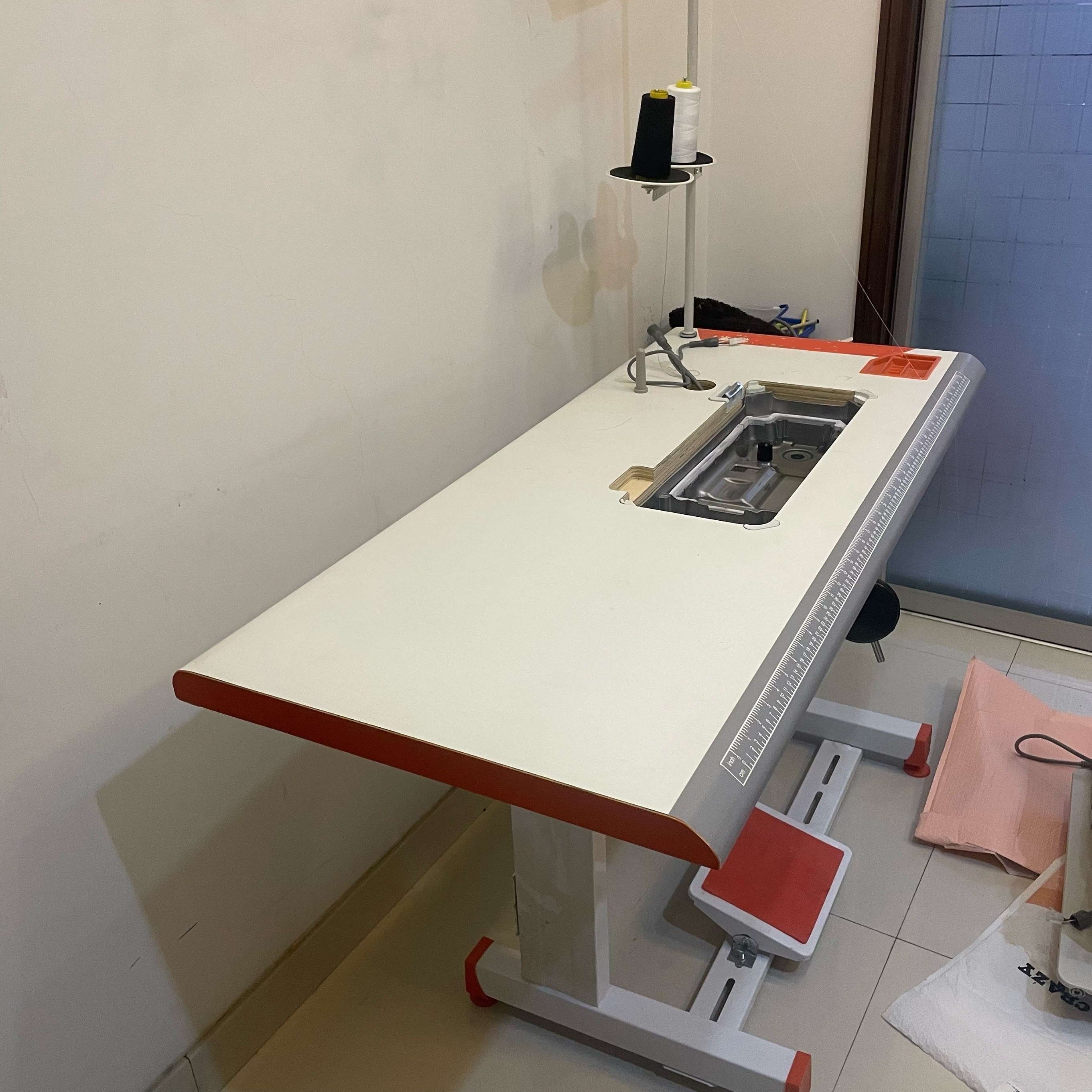 OEM ODM Sewing machine table Direct drive Lockstitch industrial sewing machine table and stand