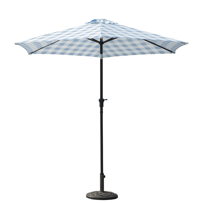 Hot market parasol large sun umbrella outdoor garden patio umbrella wholesale with push button tilt crank