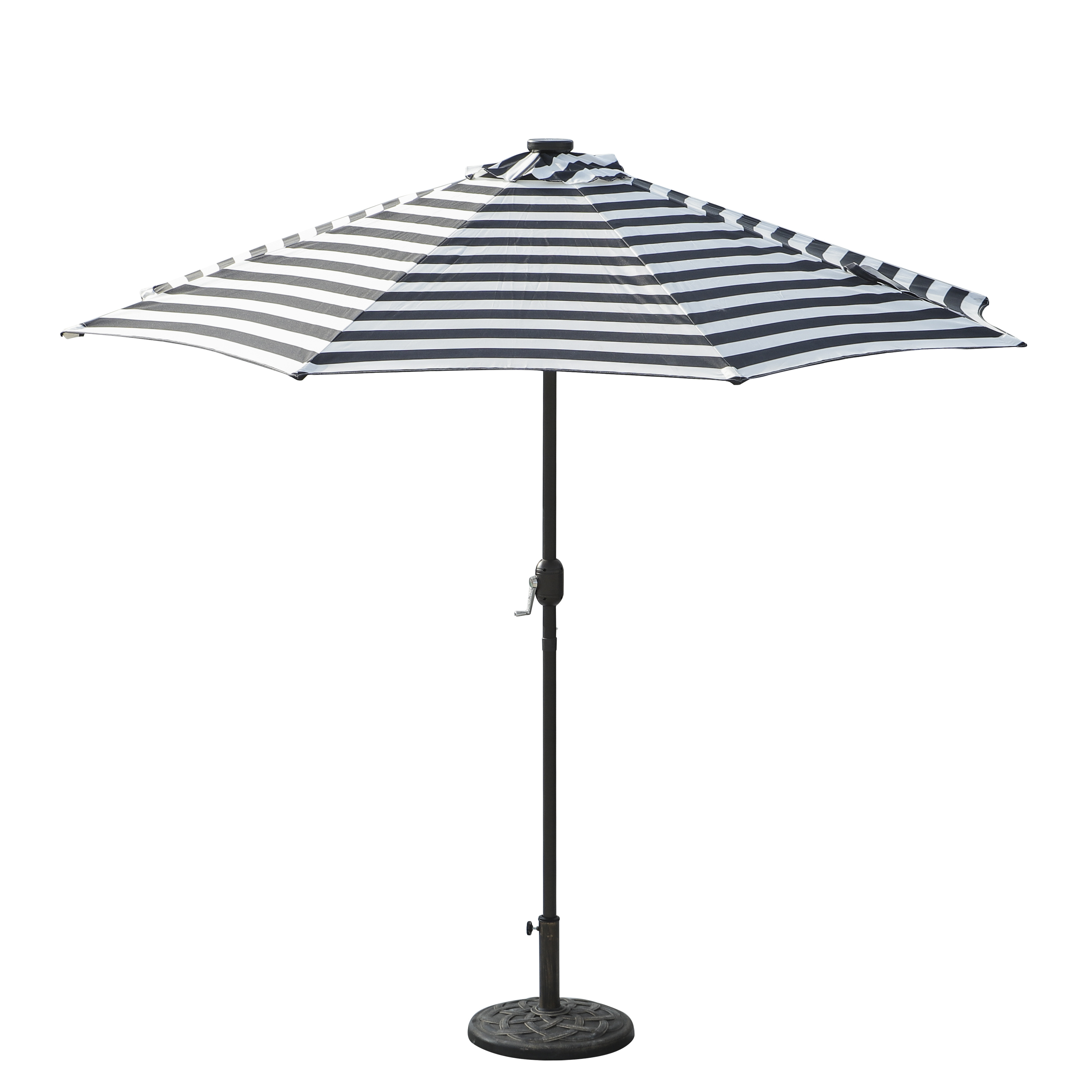 High End Furniture Aluminum Frame Polyester Fabric Commercial Sun Parasol Round Waterproof Aluminum Pole umbrella