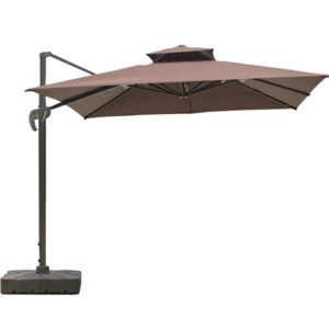 Custom Luxury Sun Shade Giant Outdoor Garden7ft*7ft  Patio Commercial New Design Cantilever Umbrella For Garden