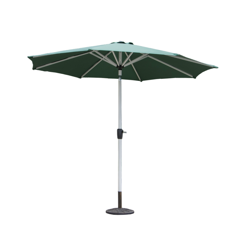 Umbrella Stand Round Floral Design cement base Garden Parasol Base