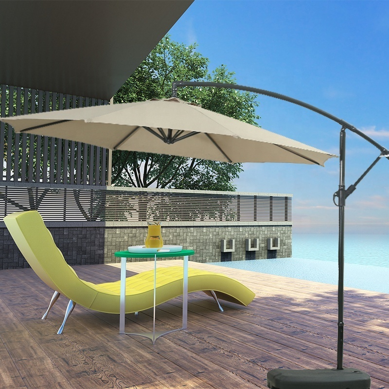 10ft outdoor sunshade courtyard garden Milan umbrellas patio parasols wholesale Customized color table umbrella