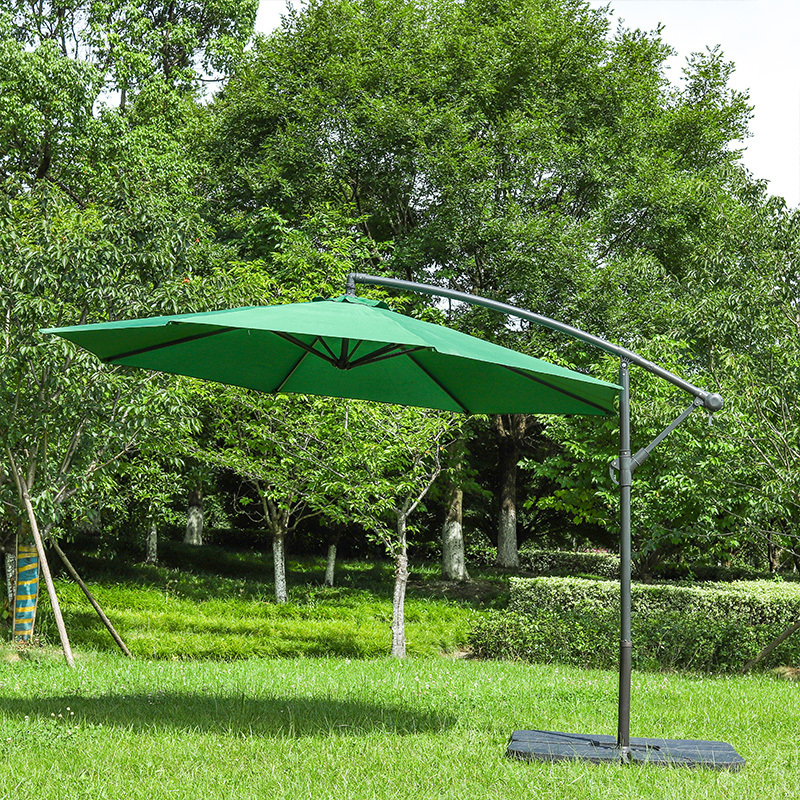 BSCI wholesale Garden Beach Parasol Outdoor Large Big Sun Umbrella Swimming pool side pole