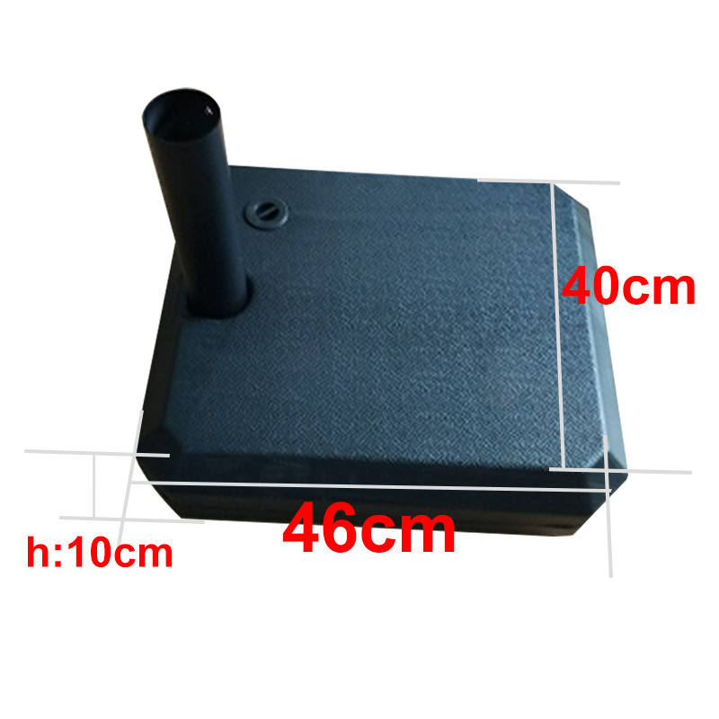 Half umbrella base Portable 1.7kg outdoor Umbrellas