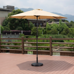 Spot Commodity Garden Center Pole Table Cafe Umbrella Support Commercial Patio Sun Umbrellas Customized Supplier