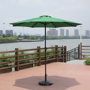 Portable Garden umbrella patio parasol Pagoda Patio Umbrella with Crank and Wind Vent