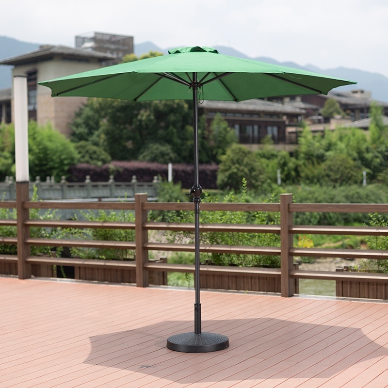 Portable Garden umbrella patio parasol Pagoda Patio Umbrella with Crank and Wind Vent