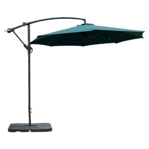 patio umbrella 10ft dark green ready to ship outdoor parasol