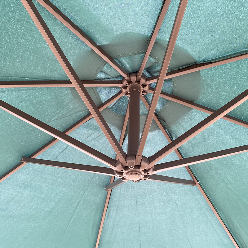 patio umbrella 10ft dark green ready to ship outdoor parasol