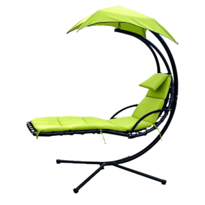 High quality Sun Lounger Garden Balcony Metal Hanging Canopy Bed swing hanging chair outdoor