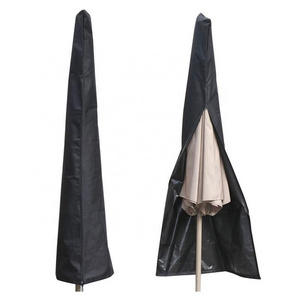 300D Oxford Outdoor Patio Parasol Cover Foldable Storage Bag Umbrella Cover Waterproof Dustproof Cover